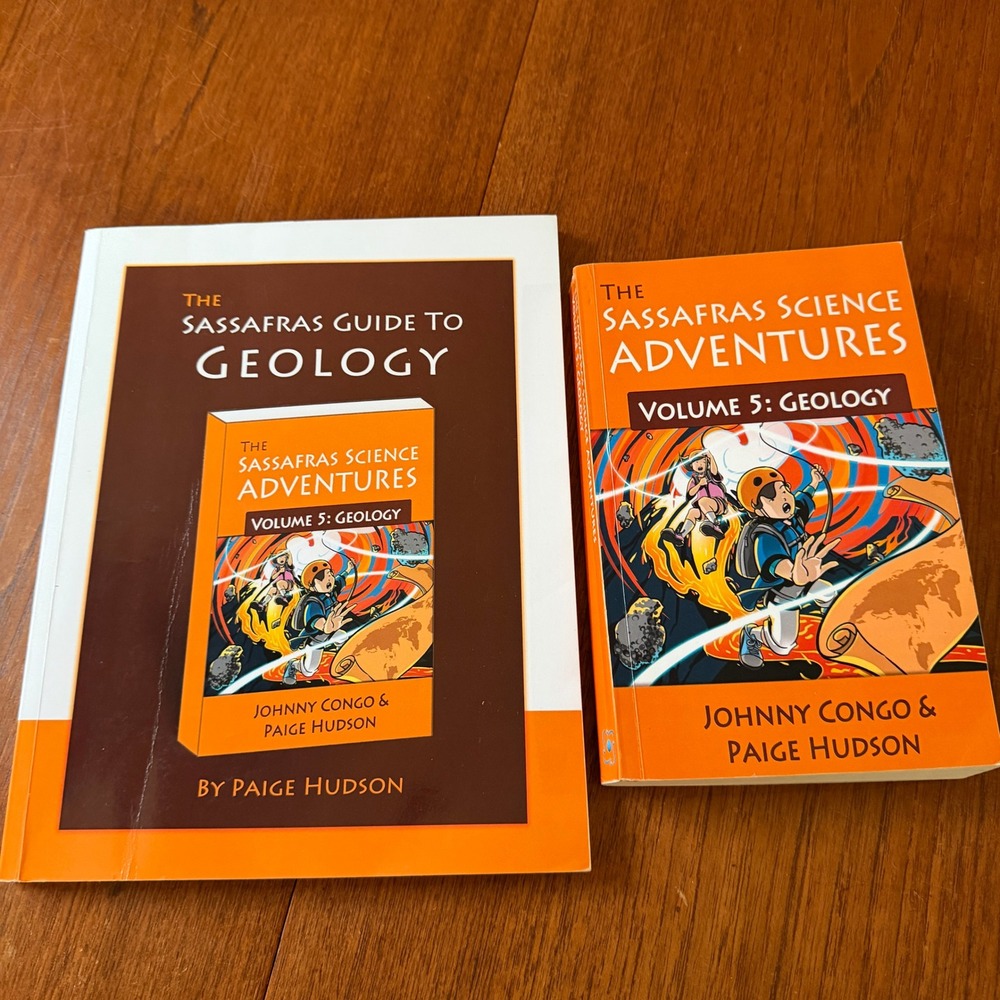 Elemental Science Sassafras Science Adventures Volume 5 Geology Book & Guide Set